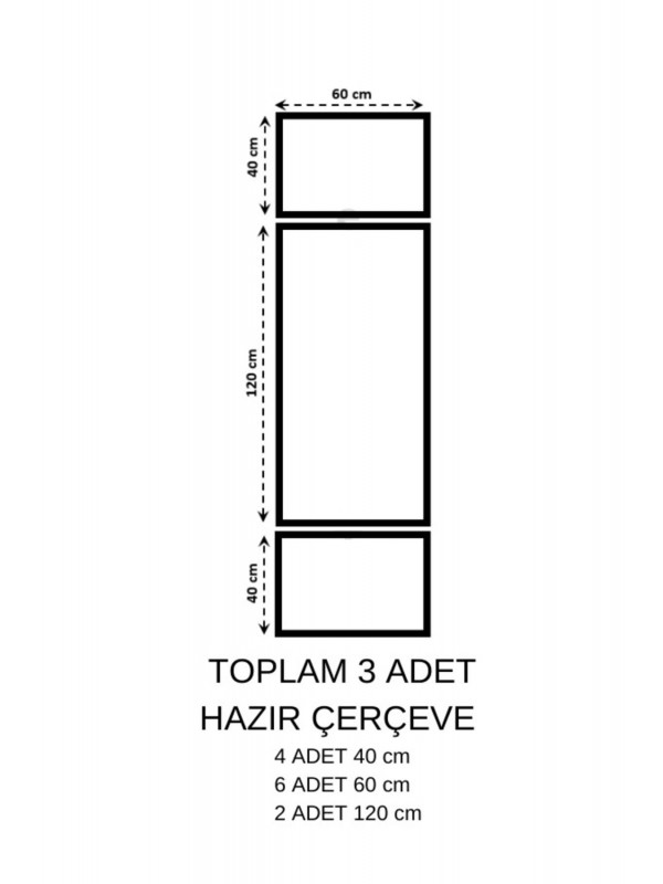 3 Lü Hazır Çerçeve Paketi Site 10