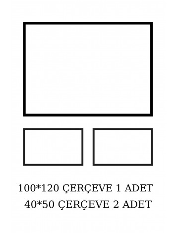 4 cm 3 lü Çerçeve Paketi Site 7
