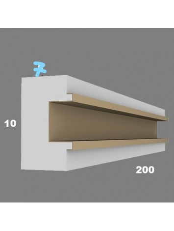 Dış Cephe 7'lik Fuga Kanalı  PDS 35-3 (7*10*200)