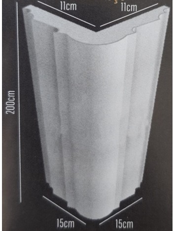 Dış Cephe Köşe PKŞ 07 YUVARLAK KÖŞE (15*15*200)