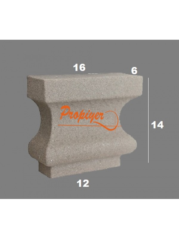 Dış Cephe Söve Kilit Taşı Pkt 06 (6*14*16)