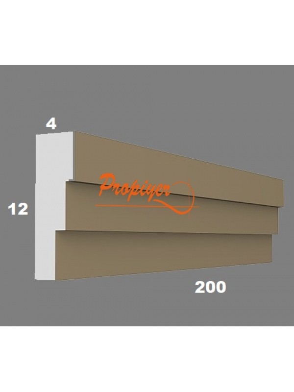 Dış Cephe Profili Pencere Sövesi PDS 11-2 (4*12*200)