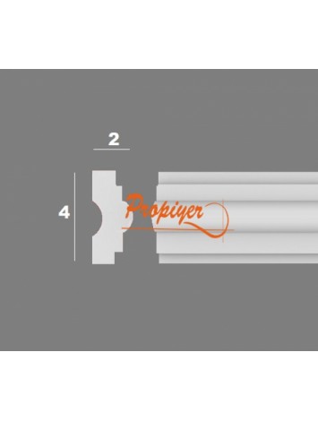 Çıta Bordür Xps Normal Çıta PBC 16-2 (2*4*200)
