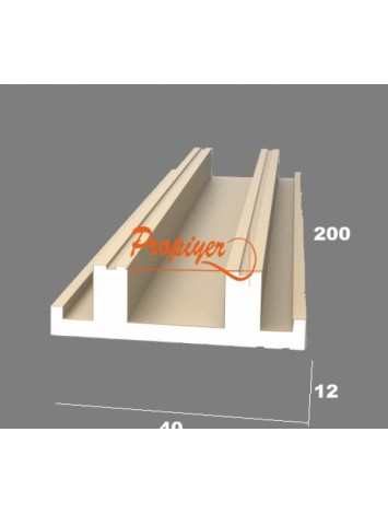  Işık Bandı Led spot Uyumlu ÇİFT TARAFLI  PLK 16-1 (40*12*200)