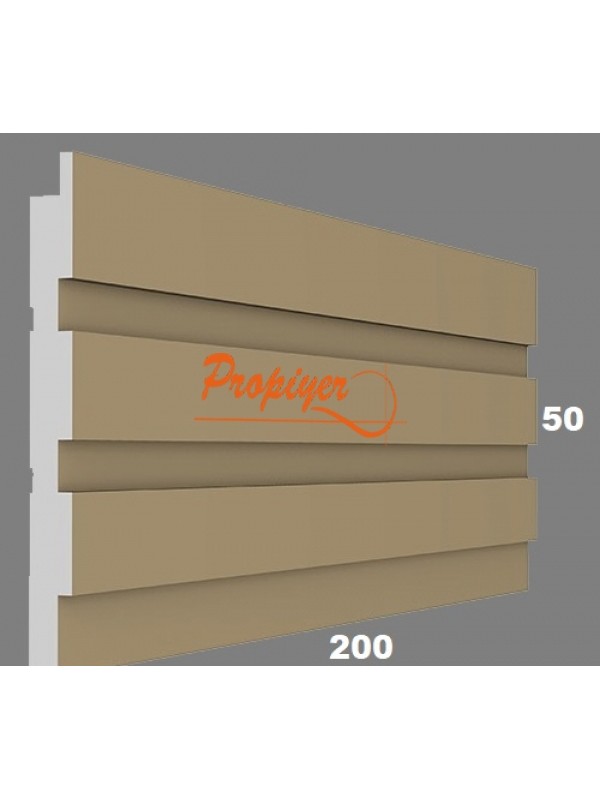 Dekoratif Mantolama Paneli PDM 01 Sık Fugalı (3*50*200) 