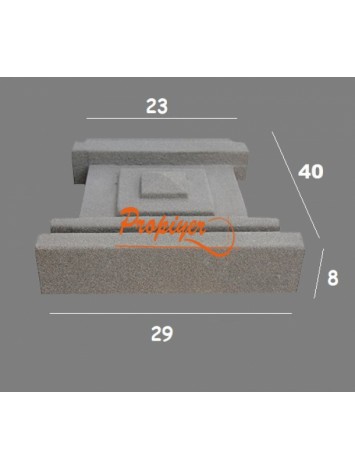 Dış Cephe Kare Sütun Başlık PKb 01 