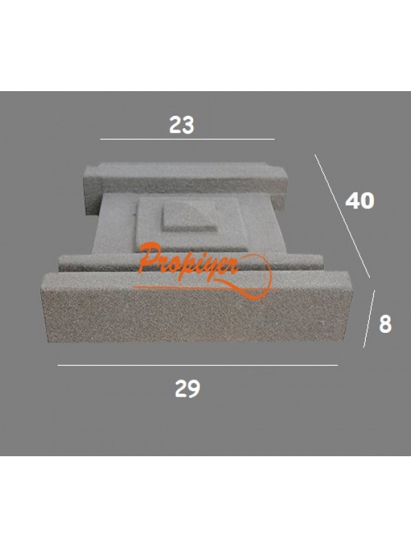 Dış Cephe Kare Sütun Başlık PKb 01 