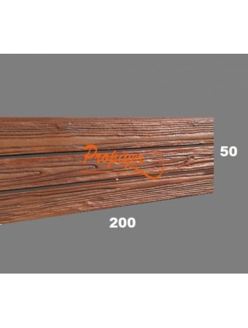 Ahşap Desen Kanallı Dekoratif Mantolama Paneli PDM 06 (3*50*200)