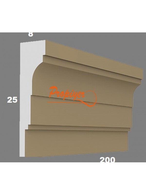 Dış Cephe Profili Katsilme-Taç PDS-08 