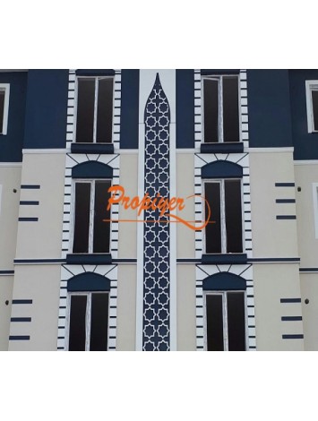 Dış Cephe Duvar süsü  Selçuklu Yıldızı PCS 12  (40*120)